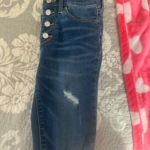 Old Navy Kids Blue Jeans with Button Detail